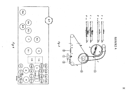 BX692A; Philips; Eindhoven (ID = 42693) Radio