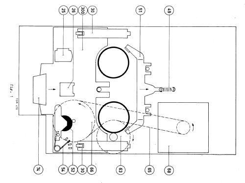 Cassetten-Recorder EL3301 /00 /00T; Philips; Eindhoven (ID = 1648826) Reg-Riprod