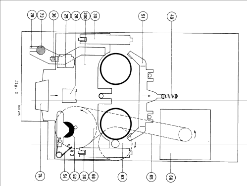 Cassetten-Recorder EL3301 /00 /00T; Philips; Eindhoven (ID = 1648827) Reg-Riprod