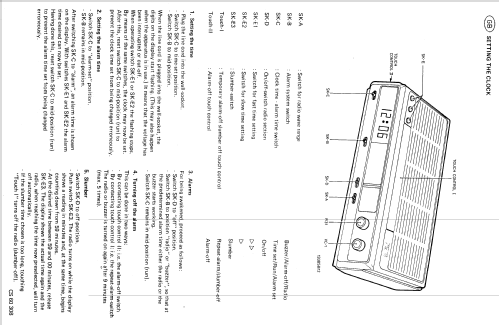 Clock-Radio 7570 /14; Philips; Eindhoven (ID = 1138161) Radio