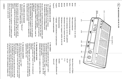 Clock-Radio 7570 /14; Philips; Eindhoven (ID = 1138162) Radio