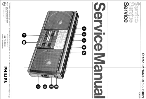 D1672; Philips; Eindhoven (ID = 1768380) Radio