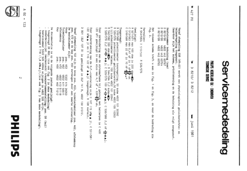 D8212 /00 /15; Philips; Eindhoven (ID = 2019939) Radio