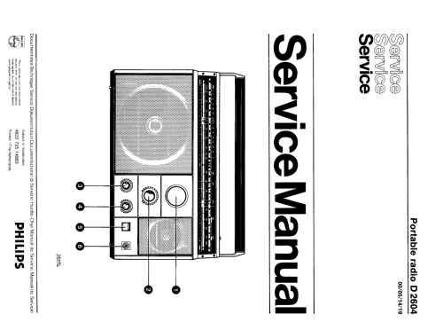 D2604 /05; Philips; Eindhoven (ID = 1325607) Radio