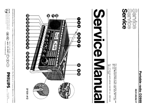 D2999 /05; Philips; Eindhoven (ID = 1325761) Radio