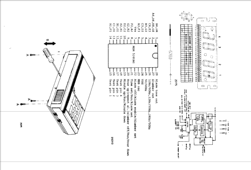 D3070 /00 /01 /02 /10 /11 /14 /30 /31 /32 /40 /41; Philips; Eindhoven (ID = 736663) Radio