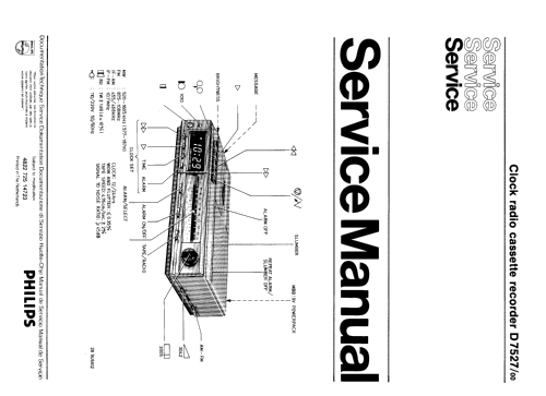 D7527 /00 /02 /17 /20; Philips; Eindhoven (ID = 736292) Radio