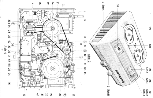 Diktiergerät EL3581 /R; Philips; Eindhoven (ID = 1771048) R-Player