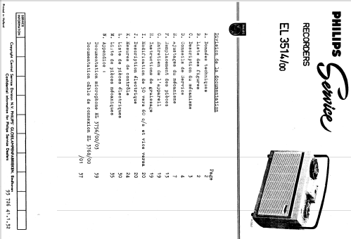 EL3514 /00; Philips; Eindhoven (ID = 1653330) R-Player