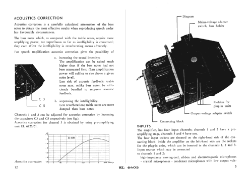 EL6405; Philips; Eindhoven (ID = 952959) Ampl/Mixer