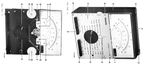 Electronic VAOhm-meter PM2403; Philips; Eindhoven (ID = 1443546) Equipment