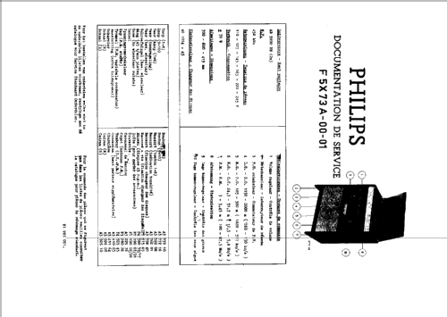 F5X73A /00; Philips; Eindhoven (ID = 42204) Radio