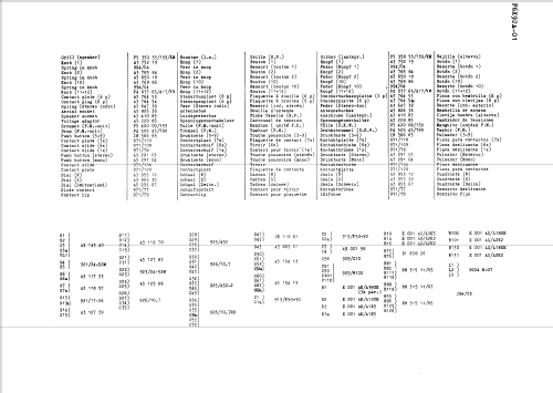 F6X92A /01; Philips; Eindhoven (ID = 46219) Radio