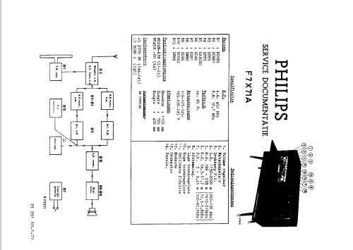 F7X71A; Philips; Eindhoven (ID = 46697) Radio