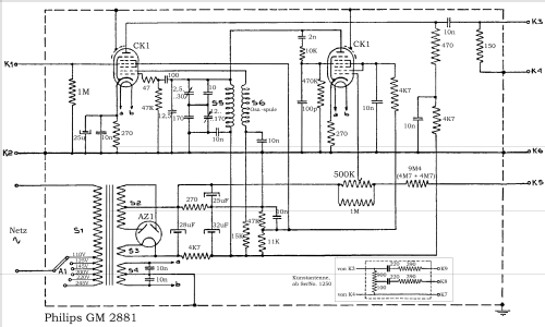 Frequenzmodulator GM2881; Philips; Eindhoven (ID = 306507) Equipment