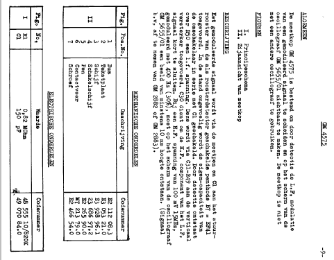 GM5655/01; Philips; Eindhoven (ID = 2311323) Ausrüstung