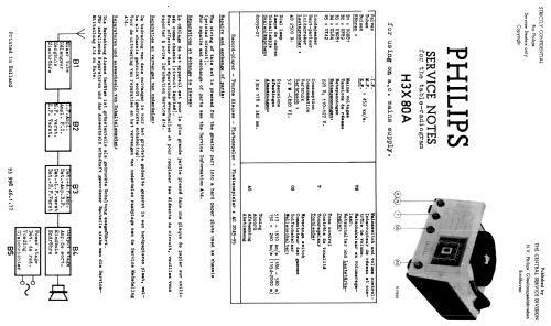 H3X80A; Philips; Eindhoven (ID = 2127964) Radio