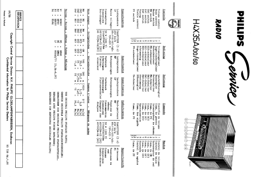 H4X35A; Philips; Eindhoven (ID = 2129587) Radio