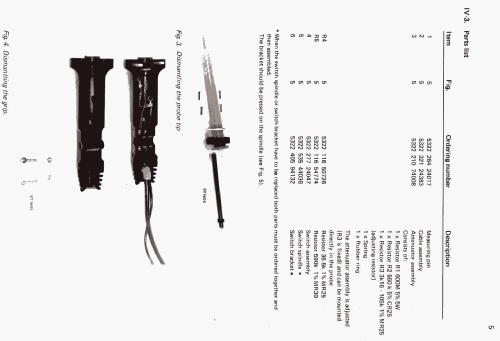 H.T. Probe Tastkopf PM 9246/02; Philips; Eindhoven (ID = 2098436) Equipment