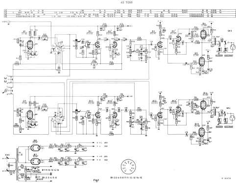 Hi-Fi Stereoschrank AG9168; Philips; Eindhoven (ID = 1350438) Ampl/Mixer