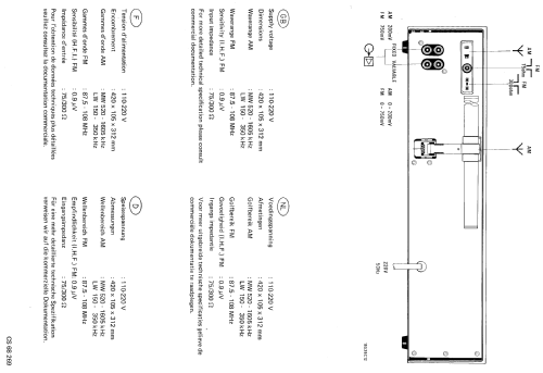 Hi-Fi Tuner 6194 /13; Philips; Eindhoven (ID = 1113106) Radio