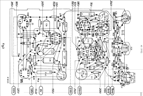 HiFi-Verstärker AG9165; Philips; Eindhoven (ID = 1348990) Ampl/Mixer