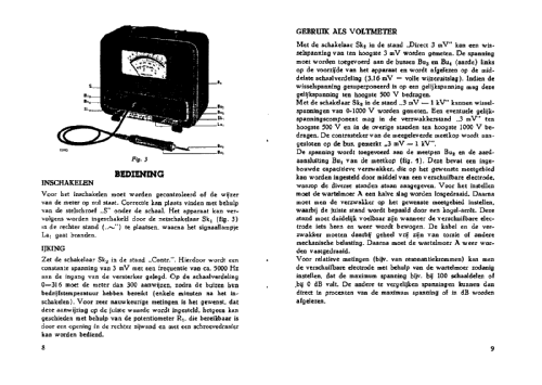 Hochfrequenz-Millivoltmeter GM6016; Philips; Eindhoven (ID = 379947) Equipment