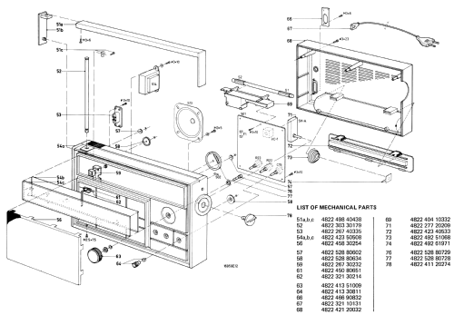 Kofferradio SX1406 /00; Philips; Eindhoven (ID = 1915778) Radio