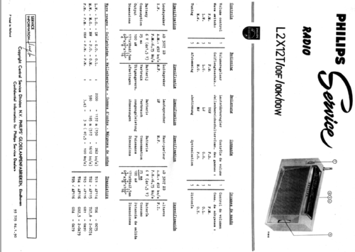 L2X12T; Philips; Eindhoven (ID = 883306) Radio