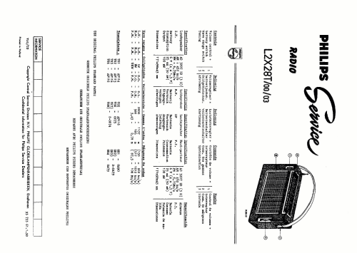 L2X28T /00 /03; Philips; Eindhoven (ID = 746519) Radio