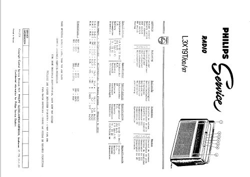 L3X19T /97; Philips; Eindhoven (ID = 47404) Radio