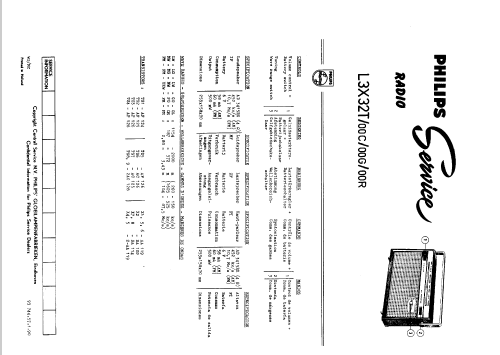 L3X32T /00G; Philips; Eindhoven (ID = 47462) Radio