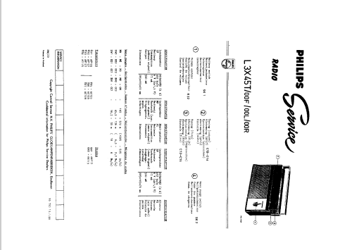 L3X45T /00L; Philips; Eindhoven (ID = 47915) Radio