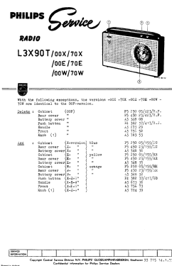 L3X90T /70X /70E /70W; Philips; Eindhoven (ID = 2949204) Radio