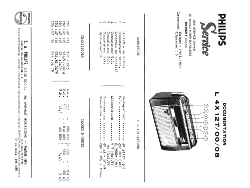 L4X12T /00; Philips; Eindhoven (ID = 1714727) Radio