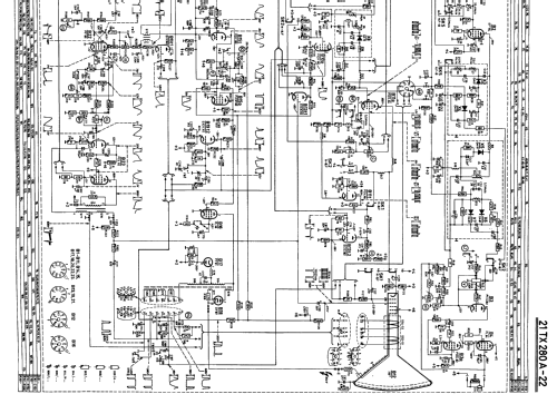 Leonardo L - 4 Normen 21TX280A /22; Philips; Eindhoven (ID = 1918885) Television