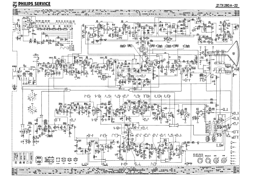 Leonardo L - 4 Normen 21TX280A /22; Philips; Eindhoven (ID = 1918886) Television