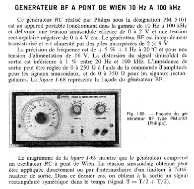 LF -Generator PM5101; Philips; Eindhoven (ID = 1700450) Equipment