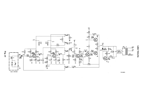 Main Intercom unit ELA Audio LBB7010 /01; Philips; Eindhoven (ID = 2598219) Ampl/Mixer