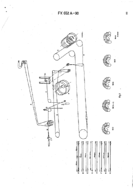 Musiktruhe FX652A/90; Philips; Eindhoven (ID = 2764820) Radio