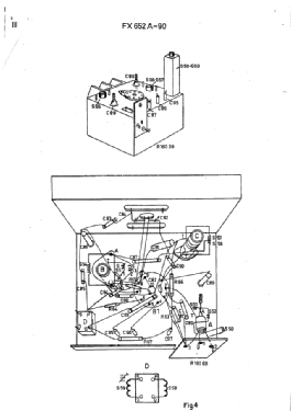 Musiktruhe FX652A/90; Philips; Eindhoven (ID = 2764821) Radio