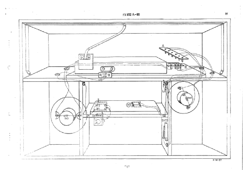 Musiktruhe FX652A/90; Philips; Eindhoven (ID = 2764822) Radio