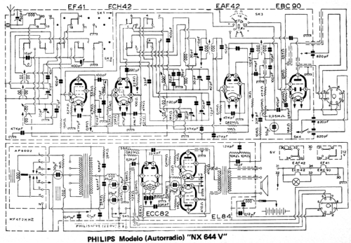 NX644V; Philips; Eindhoven (ID = 3007924) Car Radio