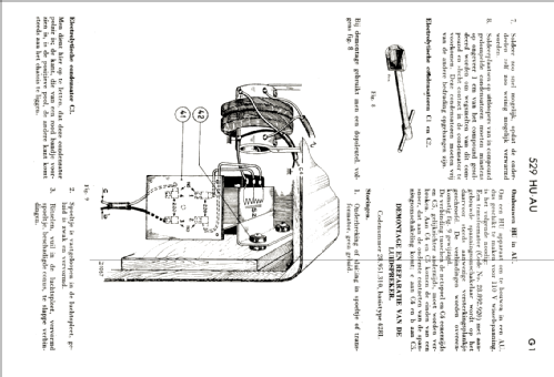 Octode super 529AU; Philips; Eindhoven (ID = 1914196) Radio