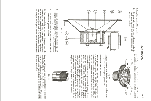 Octode Super 529HU; Philips; Eindhoven (ID = 1914184) Radio