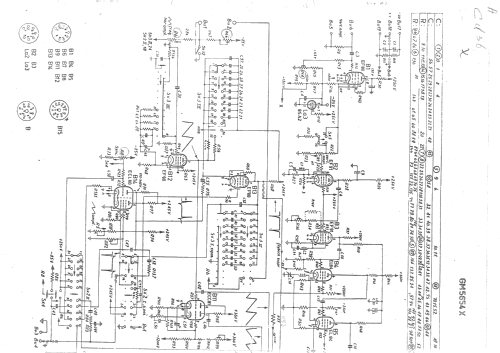 Oscilloscope GM5654X; Philips; Eindhoven (ID = 663466) Equipment