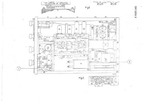 Oscilloscope GM5654X; Philips; Eindhoven (ID = 663787) Equipment