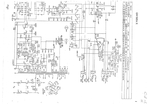 Oscilloscope GM5654X; Philips; Eindhoven (ID = 663802) Equipment