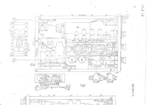 Oscilloscope GM5654X; Philips; Eindhoven (ID = 663803) Equipment