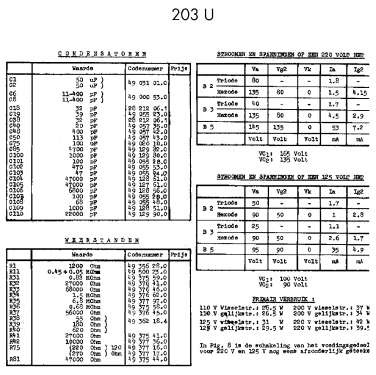 Philetta 203U -19; Philips; Eindhoven (ID = 2410876) Radio